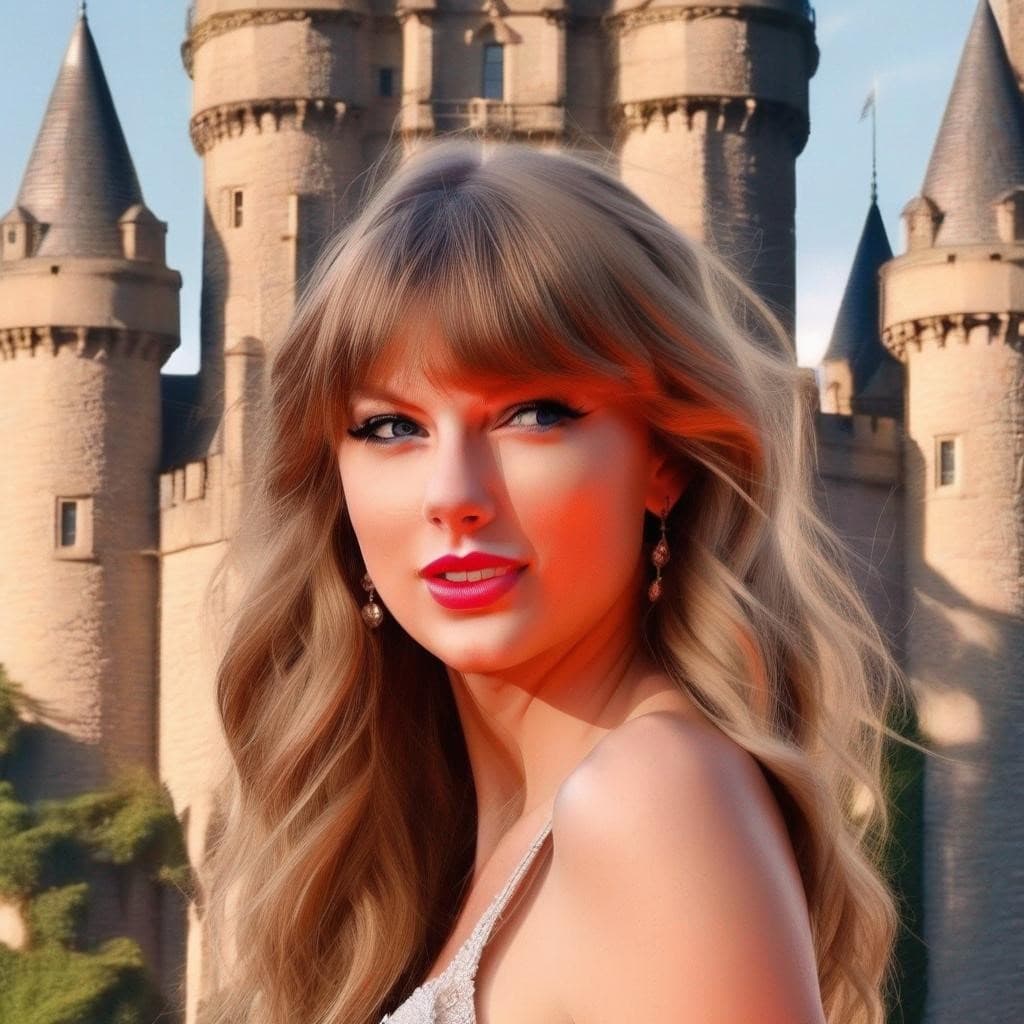 taylor swift beach sand castle